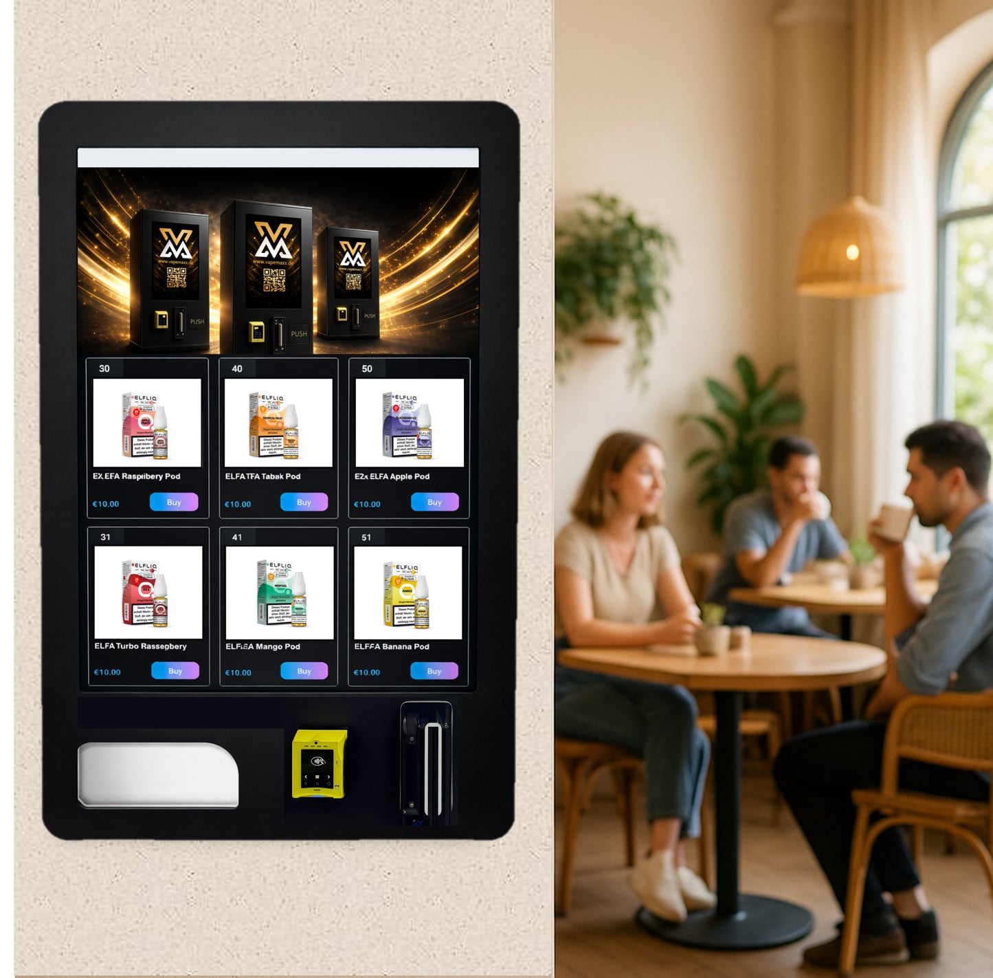 VAPEMAXX LX intelligent - machine à vapoter