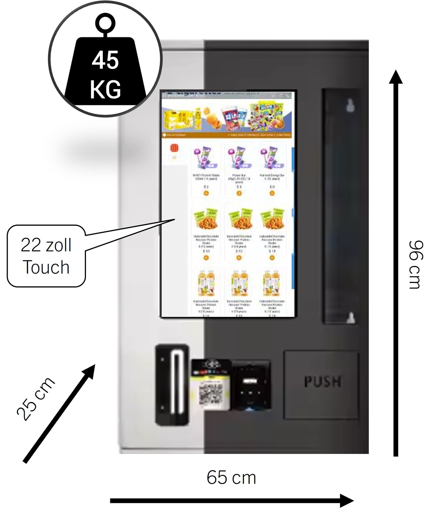 Vapemaxx VMXS 2 - Verkaufs- Vapeautomat
