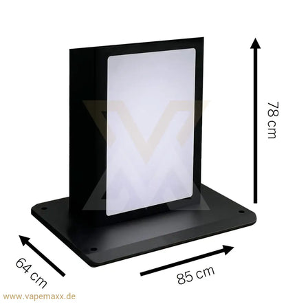 Standfuß für Vapeautomat / Vapemaxx Automaten inkl. LED Zubehör