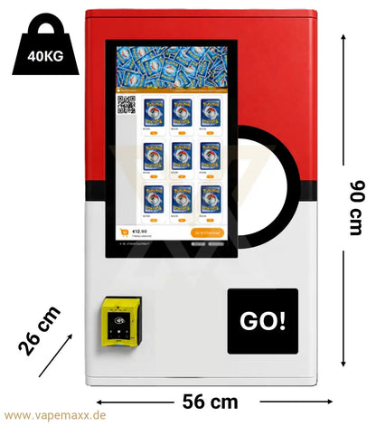 SX smart - Sammelkarten Automat inkl. Nayax - inkl. Zahlungsmodul / für Wandmontage - Verkaufsautomat